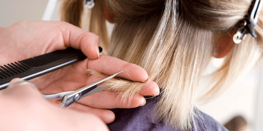 Corte de cabello con tijeras
